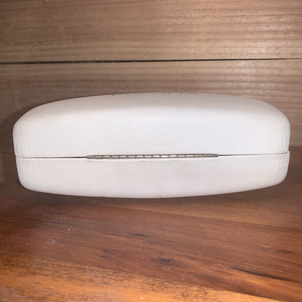 Versace Sunglasses/Eyeglass Hard Clam Shell Case Only White - Picture 3 of 5